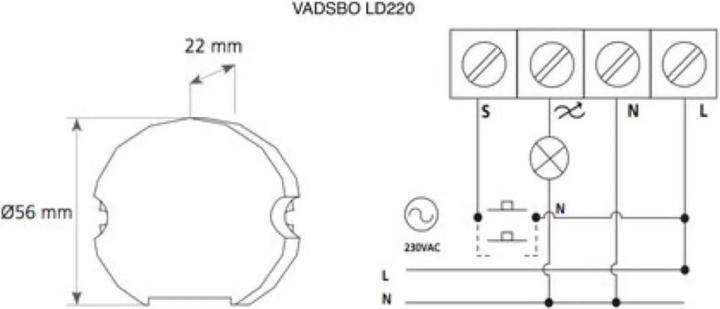 Image du produit Vadsbo Variateurs & interrupteurs
