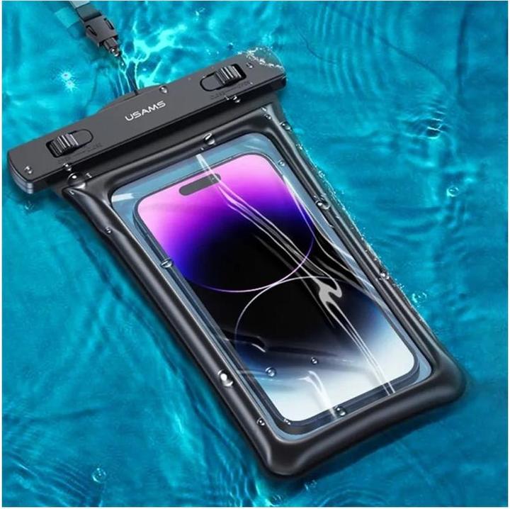Actual product image Usams Waterproof smartphone protective cover (Universal)