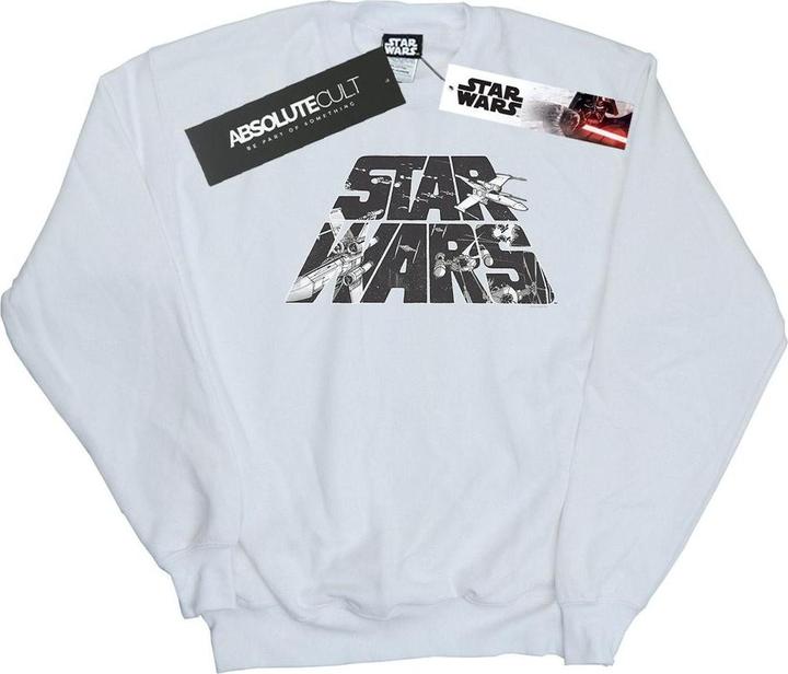 Produktbild Star Wars Logo Space Sketch Sweatshirt (M)