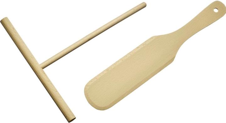 Westmark Woody crêpes spatula and batter spreader