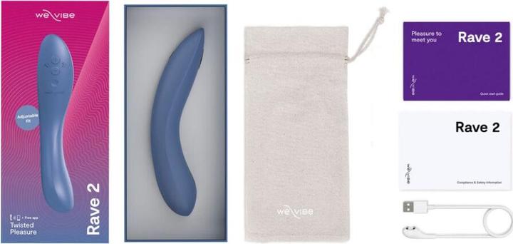 Immagine prodotto We-Vibe Rave 2 Vibratore Per Il Punto G Blu