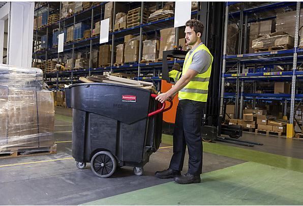 Produktbild Rubbermaid Mobiler Abfallsammler Mega BRUTE® (400 l)