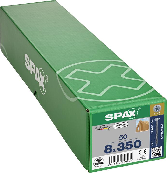 Actual product image Spax Wood construction screws (50 Screws per piece)