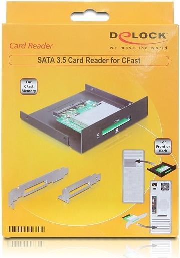 Immagine prodotto Delock Lettore di schede SATA 3.5 > CFast (3.5" Slot)