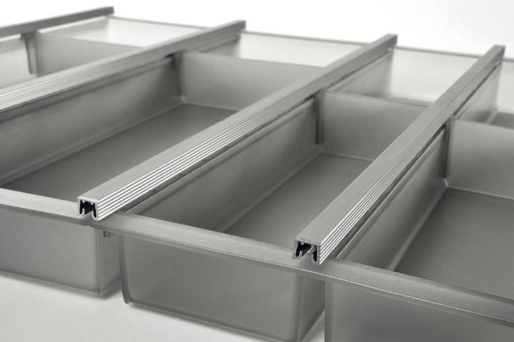 Produktbild Ninka Cuisio Besteckeinsatz - Besteckkasten für Tandembox473x620x55mm graphit