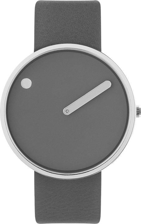 Picto 43352-6220S Unisex Uhr Go Grey 40mm 5ATM (Analoguhr, 40 mm)
