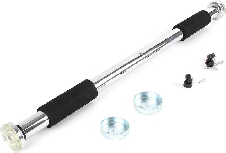 Produktbild Luxtri Klimmzugstange Chrom Türreckstange Turnstange 62-85cm Türrahmen 160kg