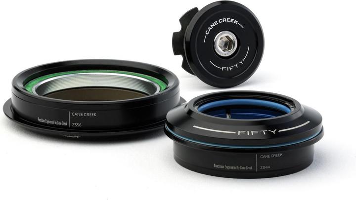 Produktbild Cane Creek 50 Steuersatz, 1 1/8", ZS44/28.6/H8 | ZS44/30/H4, black