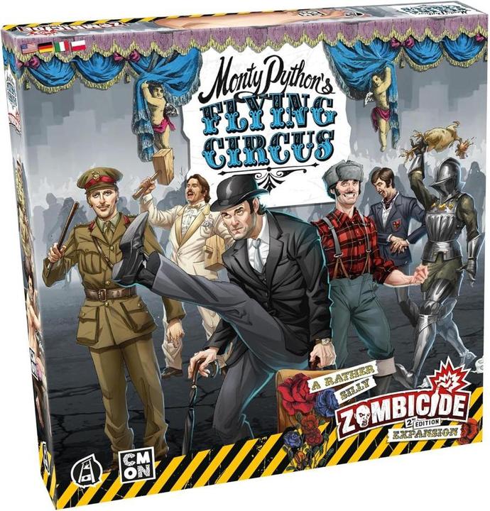 Immagine prodotto Cmon CMND1261 - Zombicide 2a Edizione Circo Volante Monty Python (Tedesco)