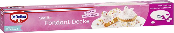 Image du produit Dr. Oetker Couverture Fondant Blanc (450 g)