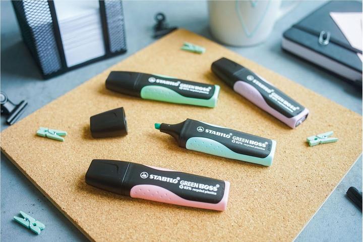 Immagine prodotto STABILO Evidenziatore GREEN BOSS (Multicolore, 5 mm, 8 x)