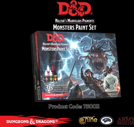 Produktbild Army Painter D&D The Monsters Paint Set