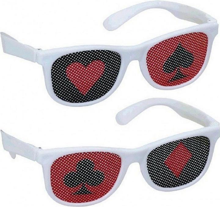 Immagine prodotto Amscan Poker Night Occhiali per feste Misura Confezione 10