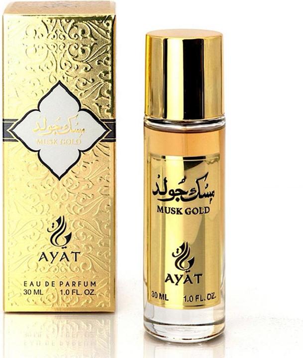 Actual product image Ayat Perfumes Musk Emirates 30ml EDP Oriental Arab - Musk Gold