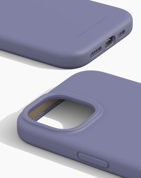 Actual product image iDeal Of Sweden Silicone Case MagSafe iPhone 13/14/15 Purple (Apple iPhone 13)