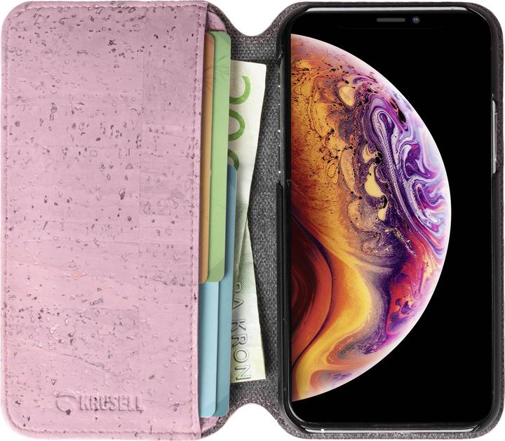 Produktbild Krusell Birka PhoneWallet Apple iPhone 11 Pro Max pink (Apple iPhone 11 Pro Max)