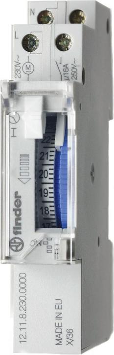 Actual product image Finder Timer for top-hat rail B