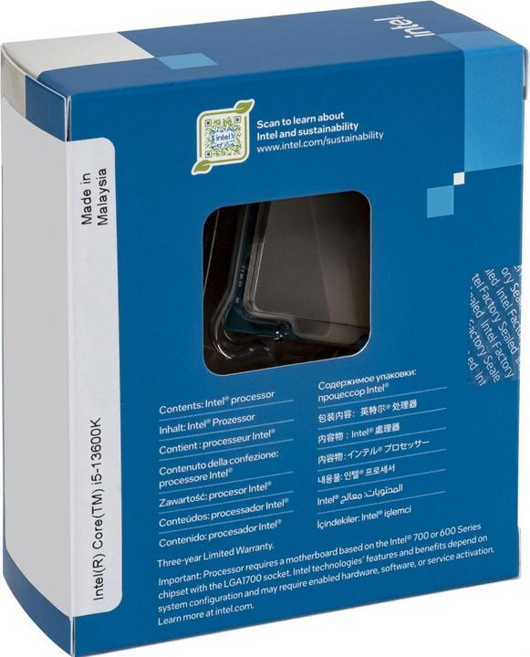 Produktbild Intel Core i5-13600K (LGA 1700, 3.50 GHz, 14 -Core)