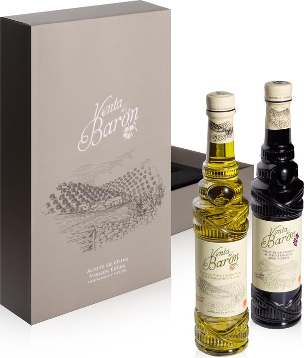 Image du produit Venta del Barón PX Vinaigre 500ML + Huile d'olive extra vierge 500ML (1000 ml)