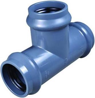 Actual product image Wavin Tee PVC 90 mm