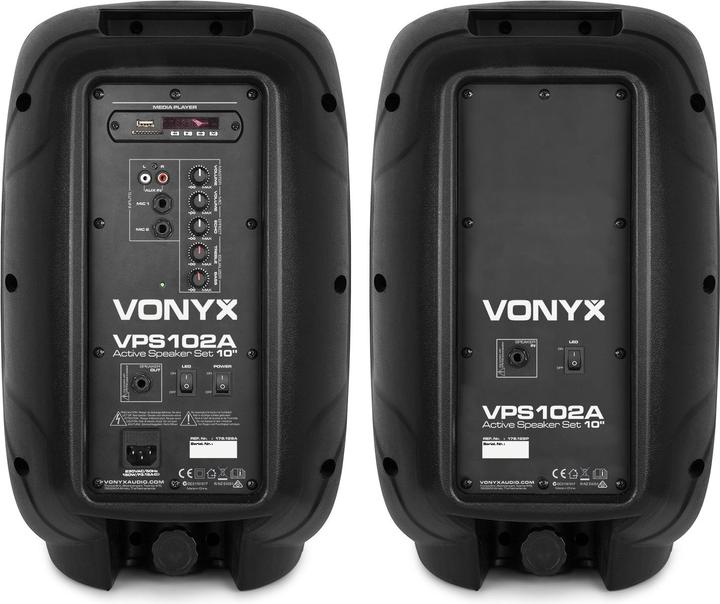 Actual product image Vonyx VPS102A (Active, 2x 300 W)