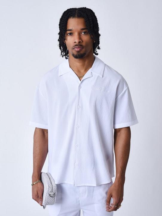 Actual product image Project X Paris Women's embroidered textured shirt (XL)