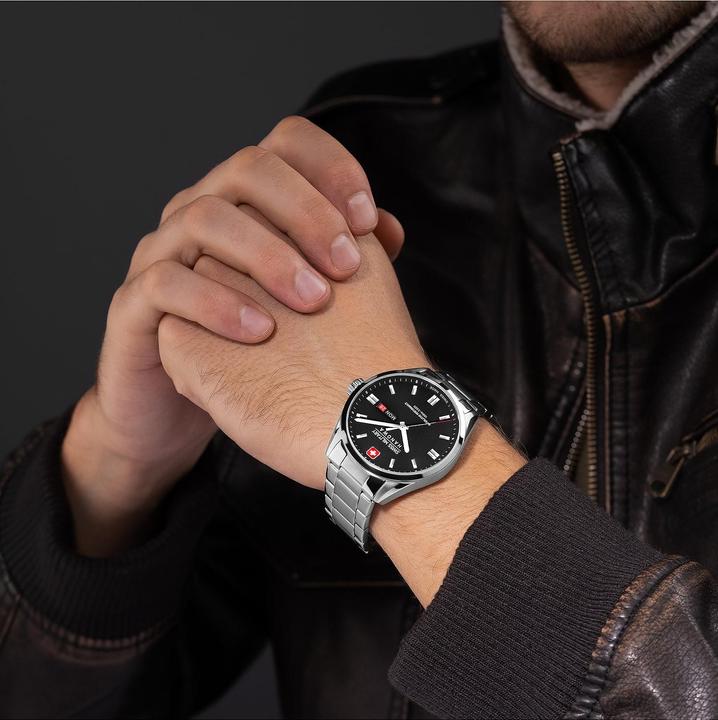 Image du produit Swiss Military Hanowa Herrenuhr (Montre analogique, 43 mm)