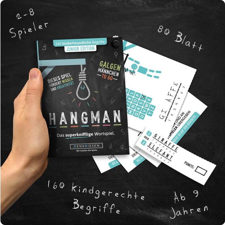 Produktbild Denkriesen Hangmann - Junior Edition (Deutsch)