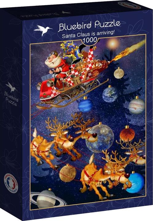 Actual product image Bluebird Santa Claus is arriving! (1000 pieces)
