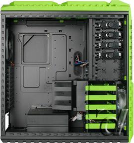 Actual product image Cooler Master HAF X NV-942-KKN1 Big-Tower - NVIDIA Edition (E-ATX, XL-ATX, ATX)
