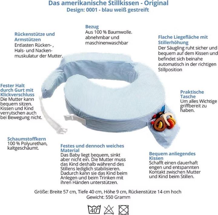 Actual product image My Friend breastfeeding pillow