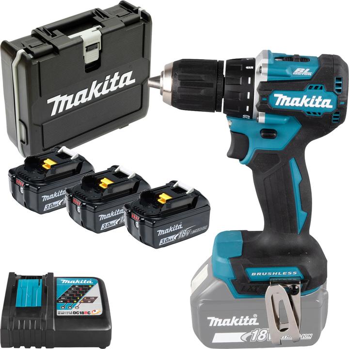 Actual product image Makita DDF487RFE3 (Rechargeable battery operated)