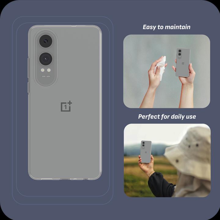Actual product image Cazy Soft TPU protective cover (Oneplus Nord CE 4)