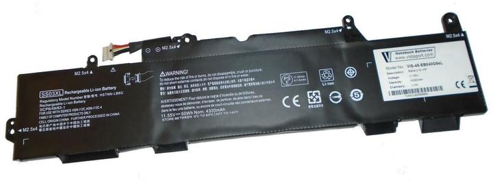 Vistaport Akku für HP EliteBook 830/840 G5 (3 Zellen, 4330 mAh)