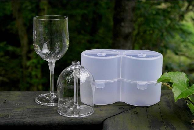 Produktbild Winkee Weingläser to go 2-er Set (2 Gläser, Rotweingläser)