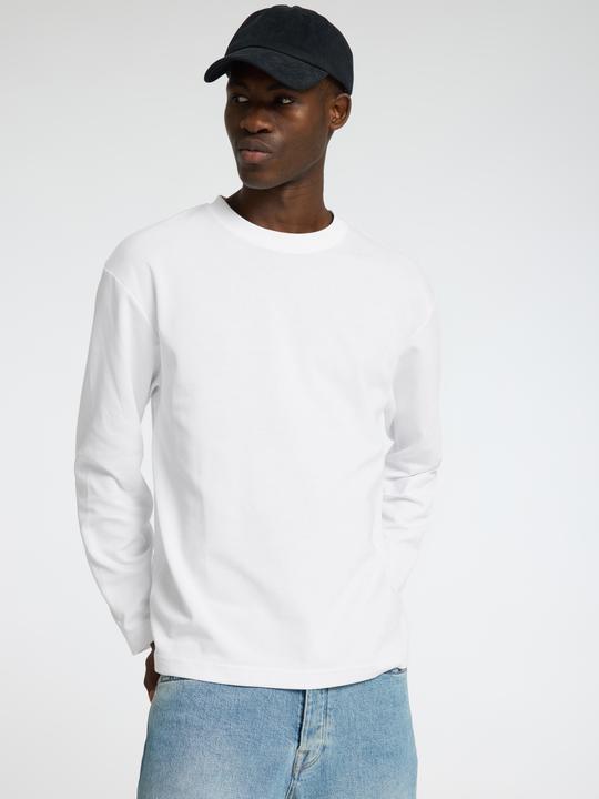 Actual product image Selected Homme Slhlooseoscar Ls O-Neck Tee Noos (L)