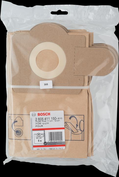 Actual product image Bosch Professional Zubehör Paper Filter Bag Accessories (5 x)
