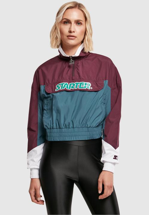 Actual product image Starter Ladies Colorblock Pull Over Jacket (L)