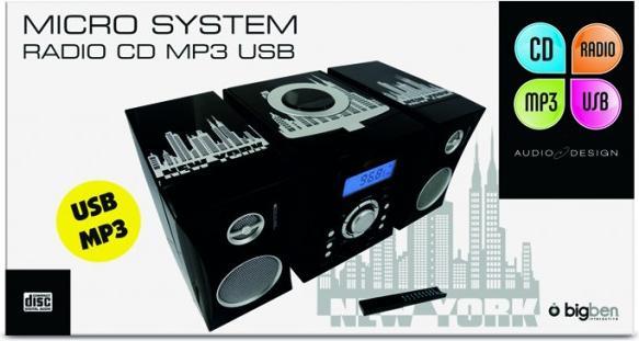 Produktbild Bigben MCD04 - New-York (CD Player)