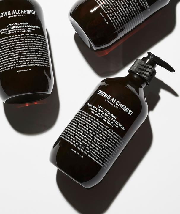 Produktbild Grown Alchemist Body Cleanser: Chamomile, Bergamot & Rosewood (500 ml)