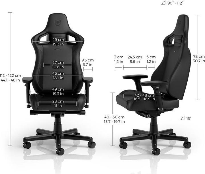 Actual product image noblechairs EPIC Compact Gaming Chair