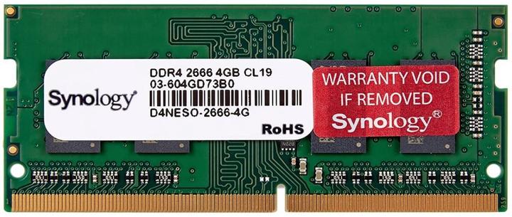 Image du produit Synology D4NESO-2666-4G (1 x 4GB, 2666 MHz, RAM DDR4, SO-DIMM)