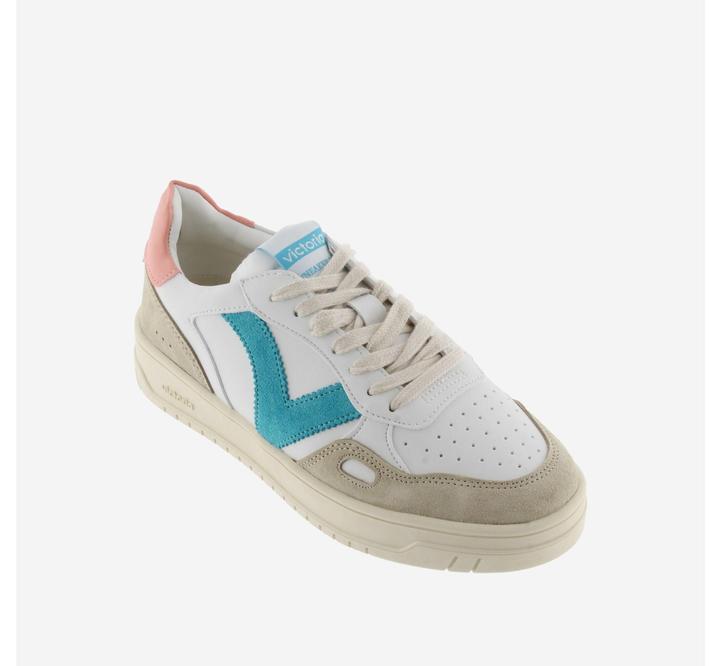 Actual product image Victoria 's leather-effect low-top trainers (40)