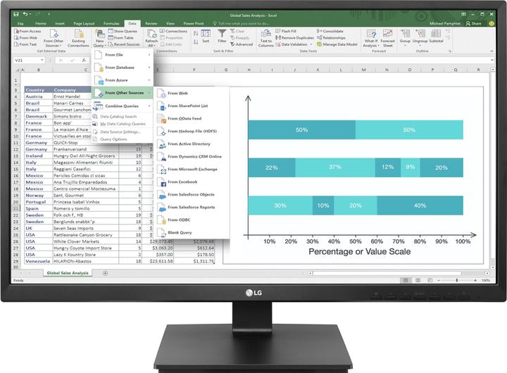 Produktbild LG 24bk550y-B (1920 x 1080 Pixel, 24")