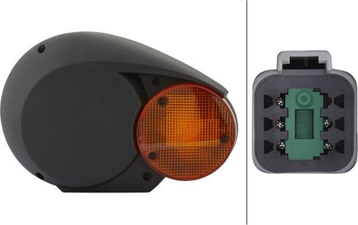 Produktbild Hella Scheinwerfer rechts Halogen für AHLMANN