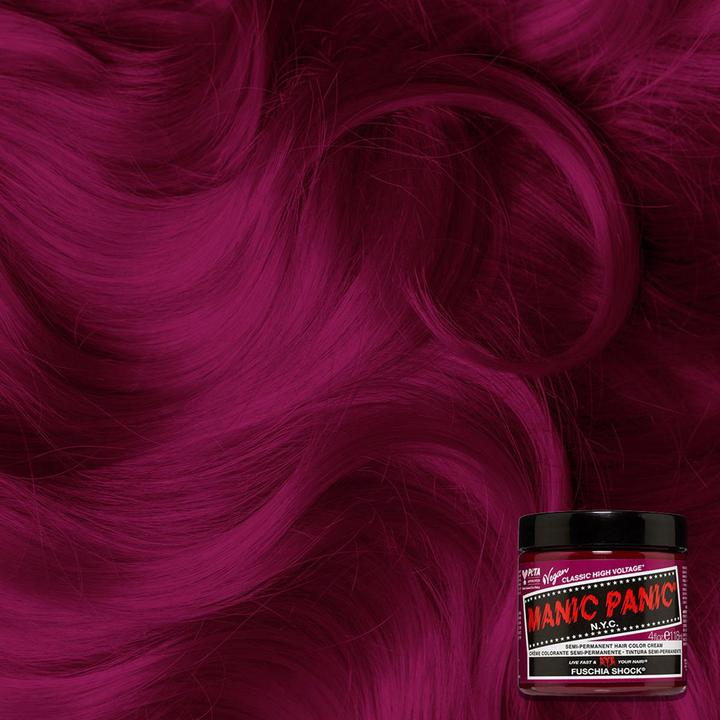 Produktbild Skybound Fuschia Shock Classic Creme Vegan Cruelty Free Pink Semi Permanent Hair Dye 118ml (Fuschia Shock)