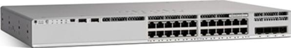 Produktbild Cisco 24 Port Rail PoE+ Switch C1000-24P-4X-L (24 Ports)
