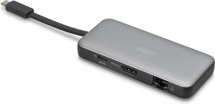 Produktbild Digitus USB-C Travel Docking Station, 7-Port (USB-C, 7 Ports)