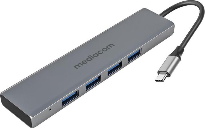 Immagine prodotto Mediacom MD-C301 Hub Type-C 4 Porte Usb (USB-A, 4 Porti)