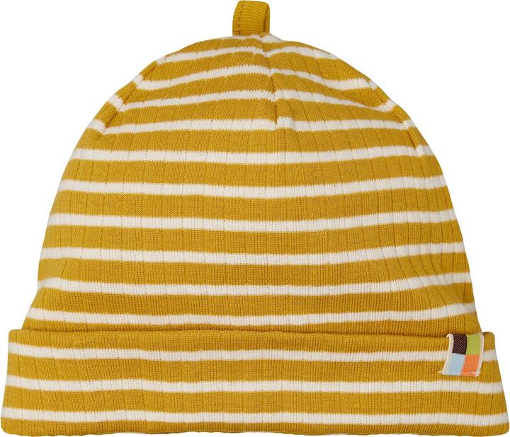Produktbild loud + proud Beanie gestreift mit Rippe